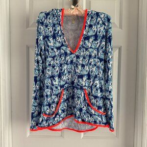 Lilly Pulitzer Luxletic, Gabi, HOLY GRAIL Get Trunky, Size XS